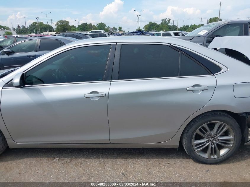 2016 Toyota Camry Se VIN: 4T1BF1FK9GU227143 Lot: 40253389