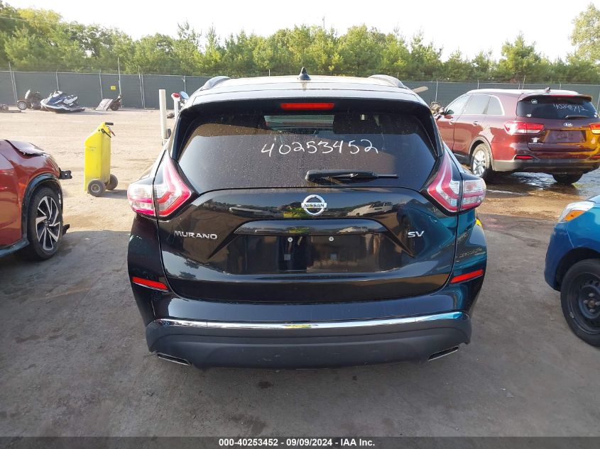 5N1AZ2MG8JN109366 2018 Nissan Murano Sv