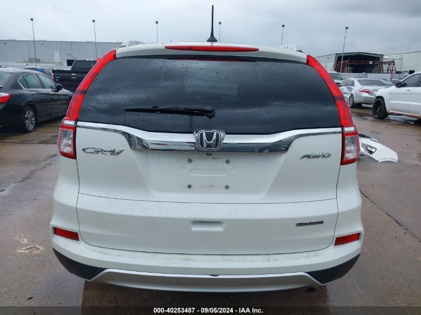 2015 Honda Cr-V Touring VIN: 5J6RM4H97FL089377 Lot: 40253487