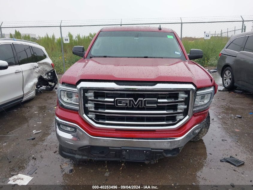 2018 GMC Sierra 1500 Slt VIN: 3GTP1NEC7JG641168 Lot: 40253496