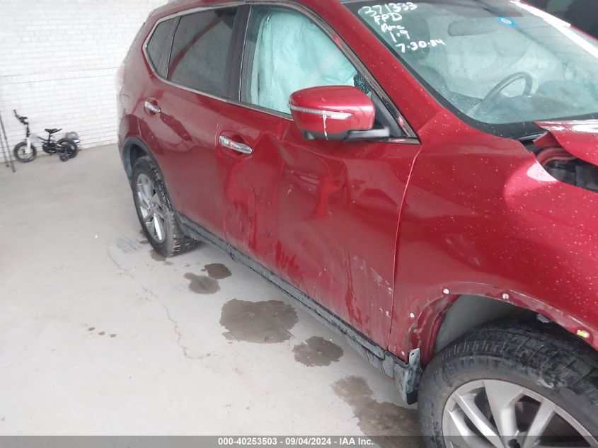 2014 Nissan Rogue Sl VIN: 5N1AT2MV5EC822789 Lot: 40253503