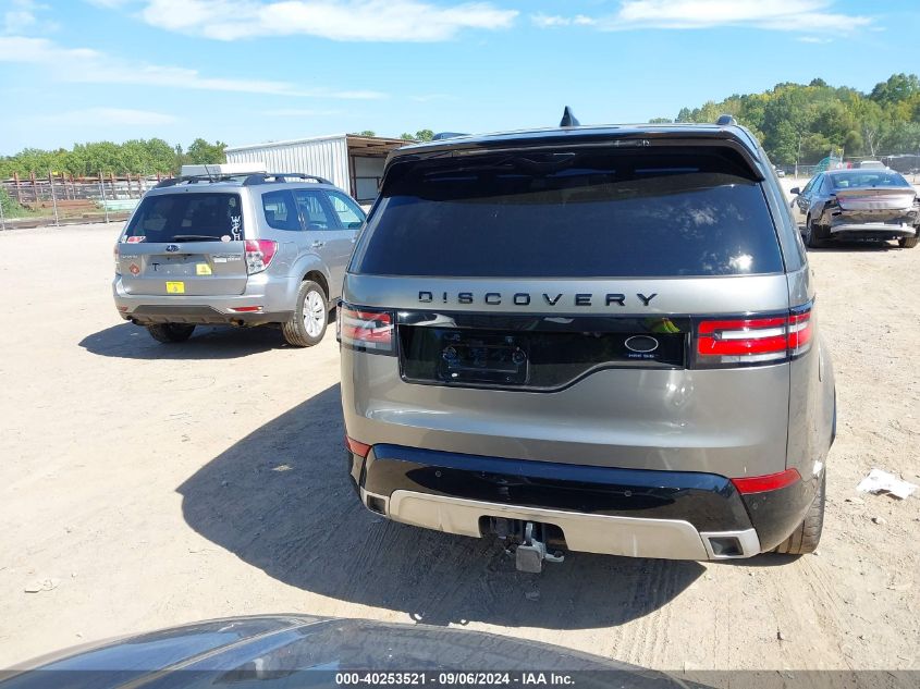 2017 Land Rover Discovery Hse Luxury VIN: SALRHBBV1HA004139 Lot: 40253521