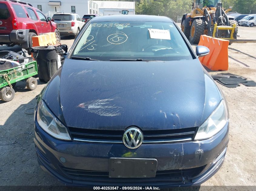 2015 Volkswagen Golf Tdi VIN: 3VW2A7AU4FM041802 Lot: 40253547