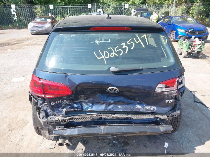 3VW2A7AU4FM041802 2015 Volkswagen Golf Tdi