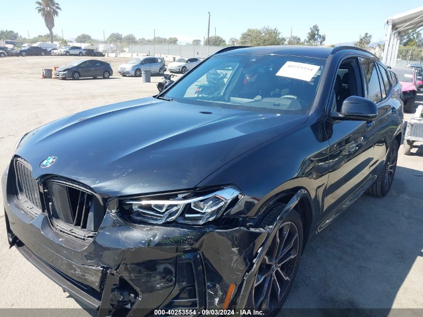 2022 BMW X3 SDRIVE30I - 5UX43DP05N9M87378