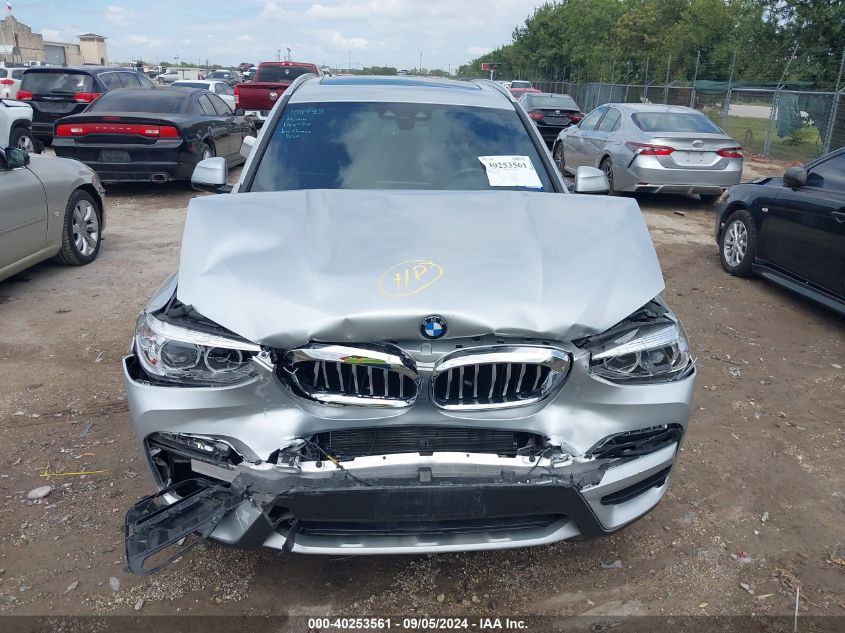 2020 BMW X3 Sdrive30I VIN: 5UXTY3C05L9D68517 Lot: 40253561