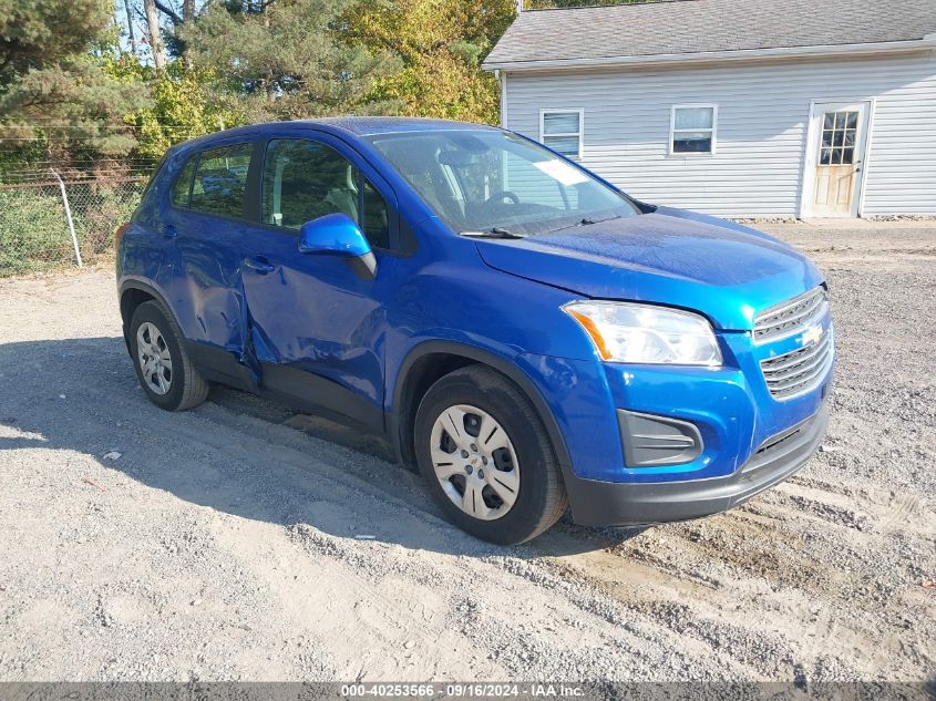 KL7CJKSB1FB236400 2015 CHEVROLET TRAX - Image 1