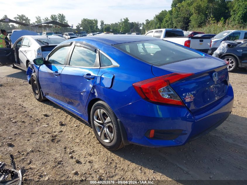 2016 Honda Civic Lx VIN: 19XFC2F57GE014964 Lot: 40253576