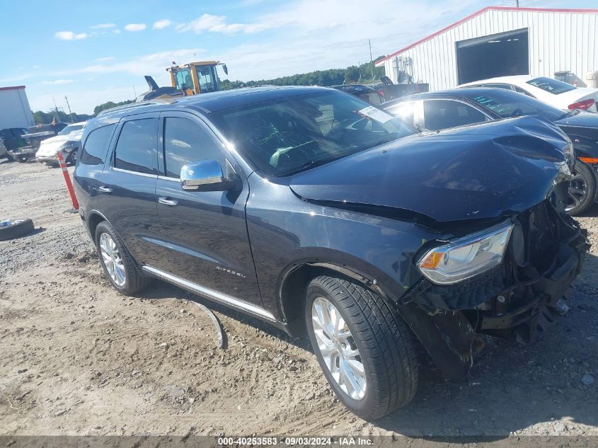 2014 Dodge Durango Citadel VIN: 1C4SDHET4EC438251 Lot: 40253583