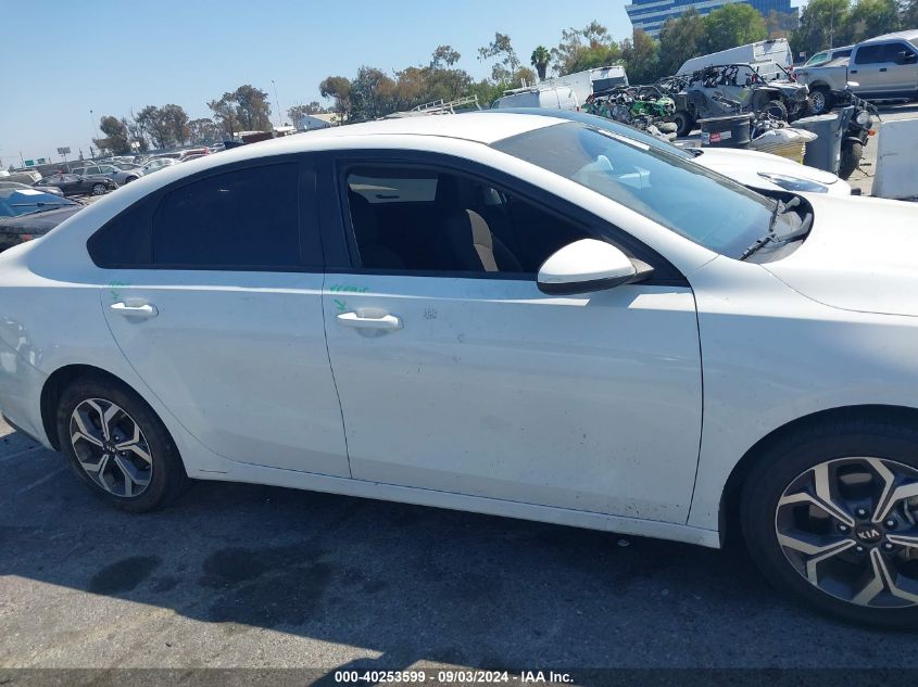 2021 Kia Forte Lxs VIN: 3KPF24AD0ME290752 Lot: 40253599