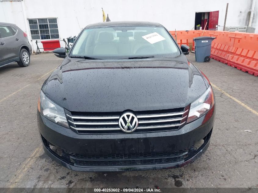 1VWBP7A30CC029147 2012 Volkswagen Passat 2.5L Se