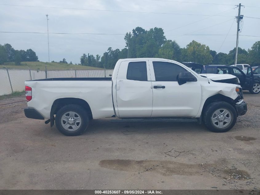 2018 Toyota Tundra Sr 5.7L V8 VIN: 5TFUW5F14JX737725 Lot: 40253607