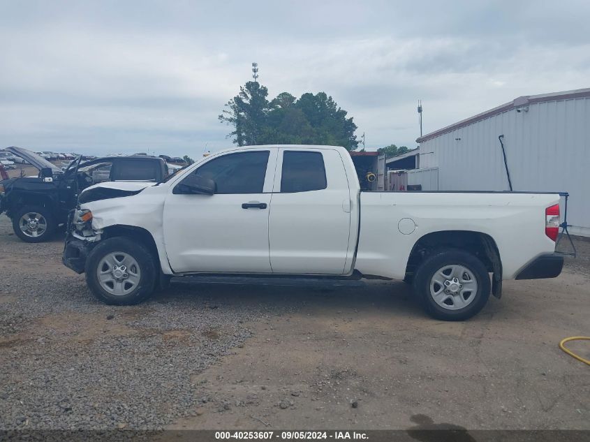 2018 Toyota Tundra Sr 5.7L V8 VIN: 5TFUW5F14JX737725 Lot: 40253607