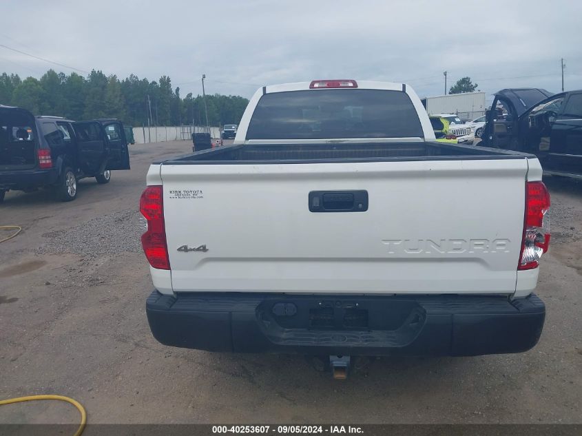 5TFUW5F14JX737725 2018 Toyota Tundra Sr 5.7L V8