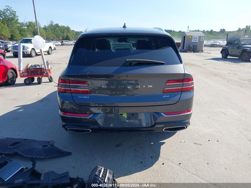 VIN: KMUHCESC9MU070428 2021 GENESIS GV80 3.5T AWD ADVANCED