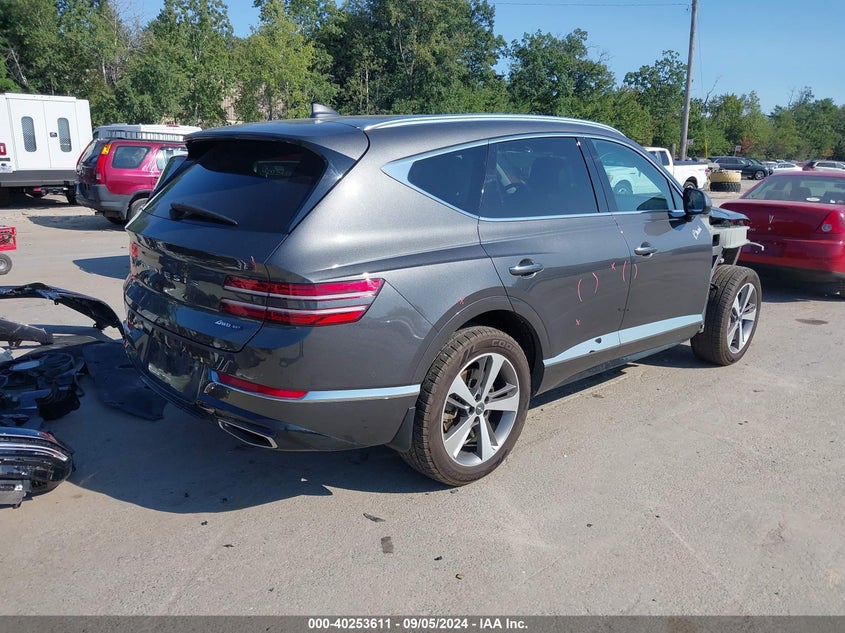 VIN: KMUHCESC9MU070428 2021 GENESIS GV80 3.5T AWD ADVANCED