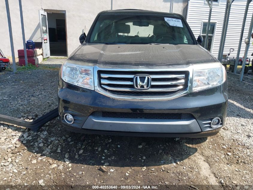 2014 Honda Pilot Ex-L VIN: 5FNYF4H56EB025910 Lot: 40253640