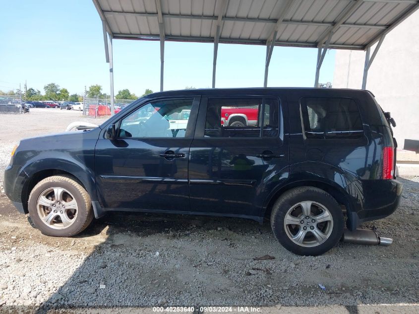 2014 Honda Pilot Ex-L VIN: 5FNYF4H56EB025910 Lot: 40253640