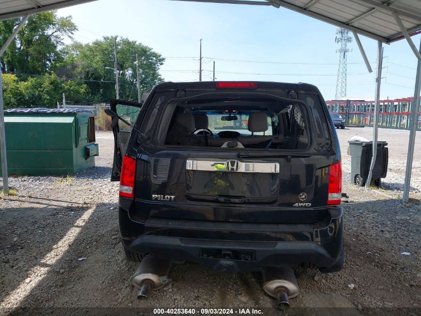 2014 Honda Pilot Ex-L VIN: 5FNYF4H56EB025910 Lot: 40253640