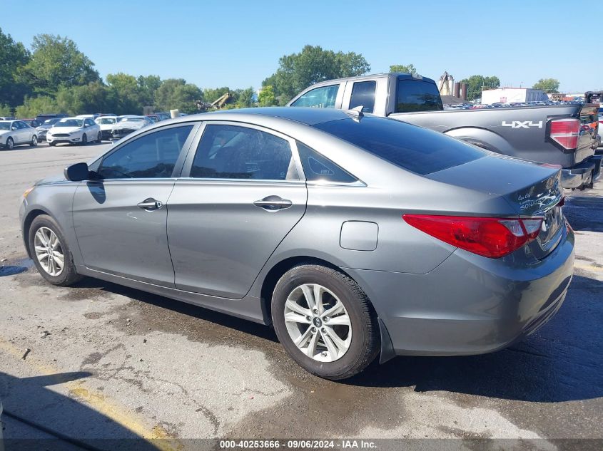 2013 Hyundai Sonata Gls VIN: 5NPEB4AC0DH586708 Lot: 40253666