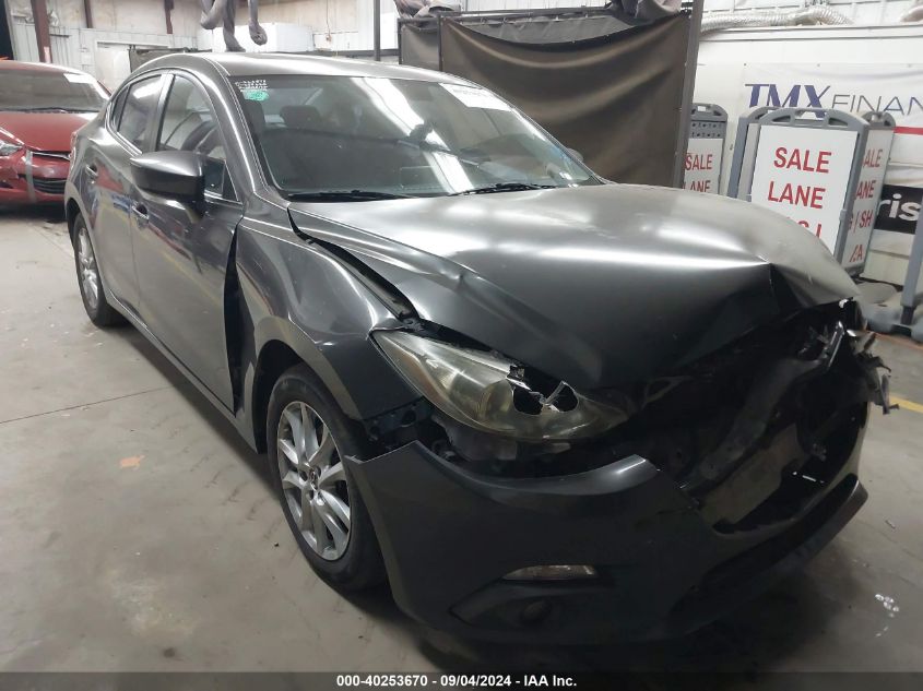 2015 Mazda Mazda3 Touring VIN: JM1BM1V7XF1258425 Lot: 40253670