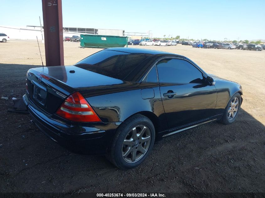 2002 Mercedes-Benz Slk 320 VIN: WDBKK65F22F246453 Lot: 40253674