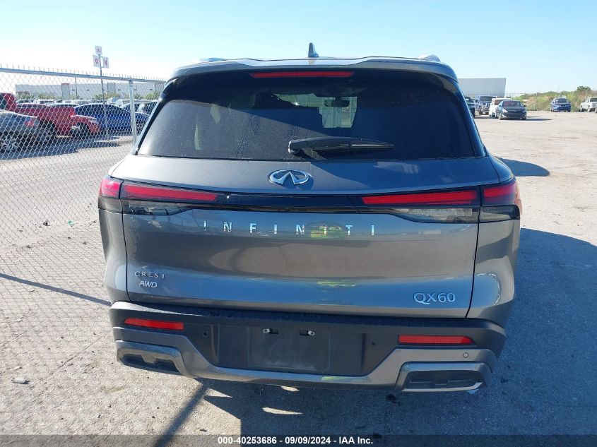 2023 Infiniti Qx60 Sensory Awd VIN: 5N1DL1GS2PC355374 Lot: 40253686