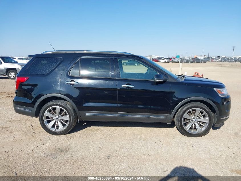 2018 Ford Explorer Limited VIN: 1FM5K7F80JGA99283 Lot: 40253694