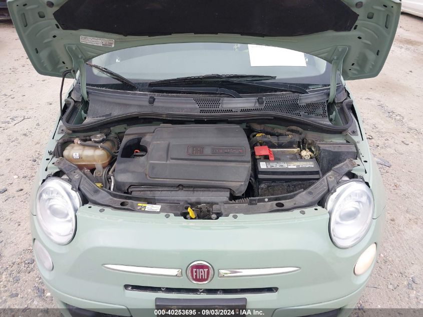 2013 Fiat 500 Pop VIN: 3C3CFFAR7DT747331 Lot: 40253695