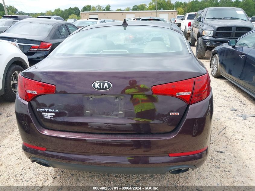 2013 Kia Optima Lx VIN: 5XXGM4A74DG257866 Lot: 40253701