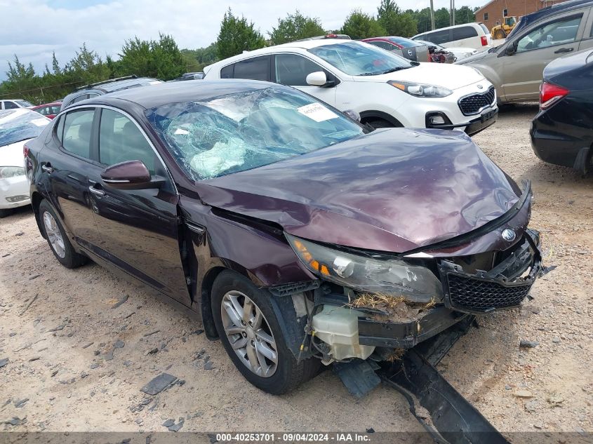 2013 Kia Optima Lx VIN: 5XXGM4A74DG257866 Lot: 40253701