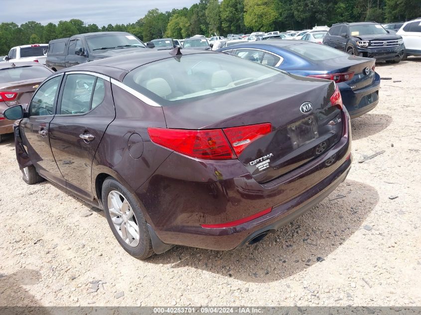 2013 Kia Optima Lx VIN: 5XXGM4A74DG257866 Lot: 40253701