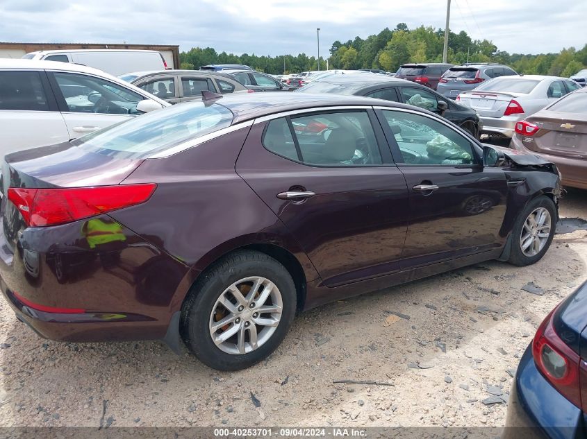 2013 Kia Optima Lx VIN: 5XXGM4A74DG257866 Lot: 40253701