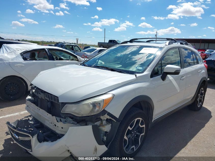 2016 Subaru Crosstrek 2.0I Limited VIN: JF2GPANC1G8327300 Lot: 40253713