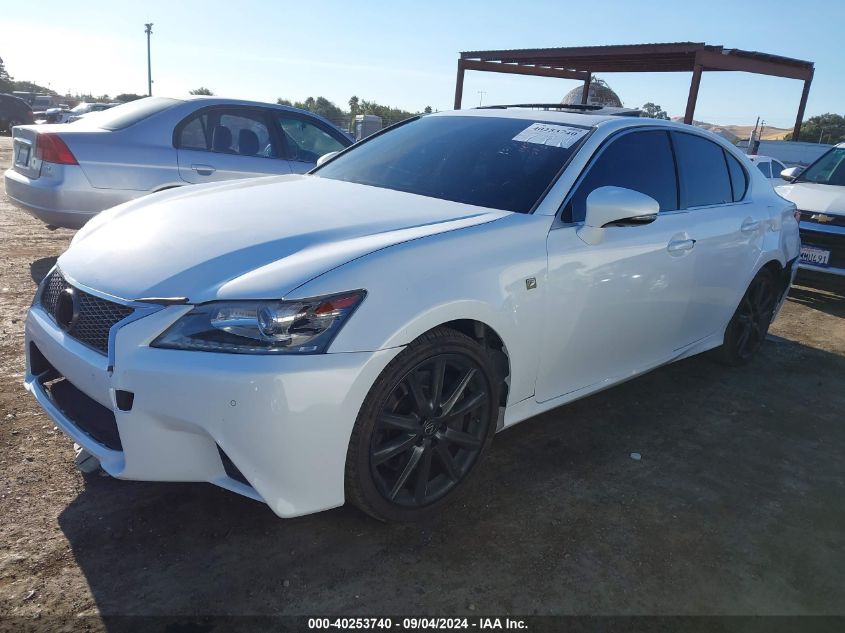 VIN JTHBE1BL3FA000695 2015 Lexus GS, 350 no.2