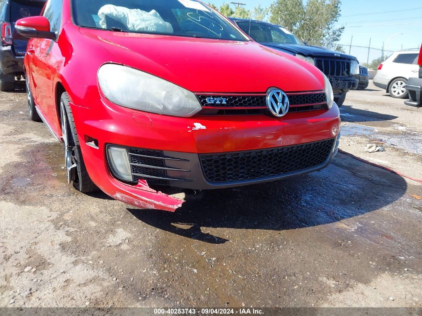 2011 Volkswagen Gti 2-Door VIN: WVWEV7AJ5BW231533 Lot: 40253743