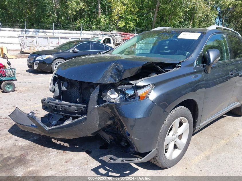 2010 Lexus Rx 350 VIN: 2T2BK1BA6AC059460 Lot: 40253766