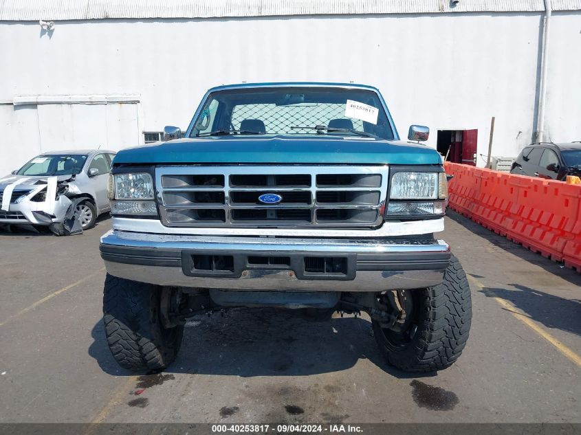 1994 Ford F250 VIN: 2FTHF26K6RCA04033 Lot: 40253817