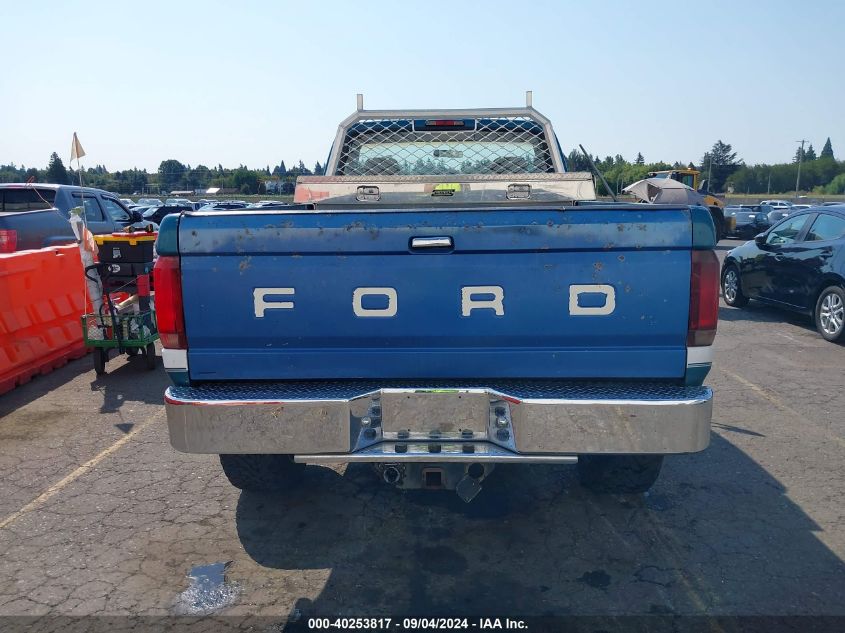 1994 Ford F250 VIN: 2FTHF26K6RCA04033 Lot: 40253817