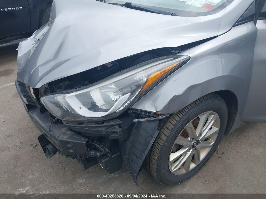 KMHDH4AE7FU420802 2015 HYUNDAI ELANTRA - Image 14