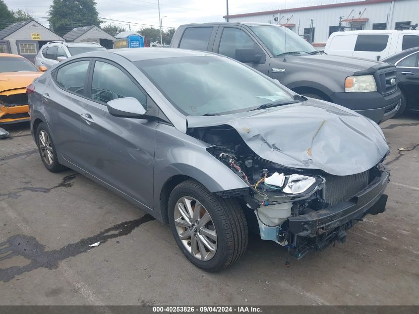 KMHDH4AE7FU420802 2015 HYUNDAI ELANTRA - Image 1