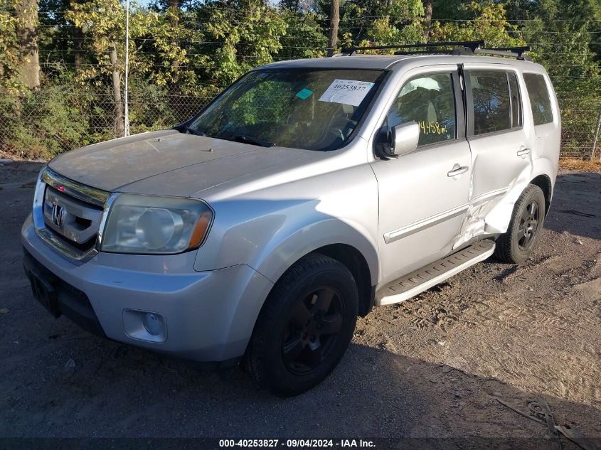 2011 Honda Pilot Exln VIN: 5FNYF4H73BB057873 Lot: 40253827