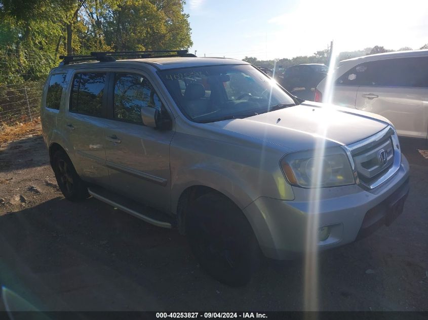 2011 Honda Pilot Exln VIN: 5FNYF4H73BB057873 Lot: 40253827