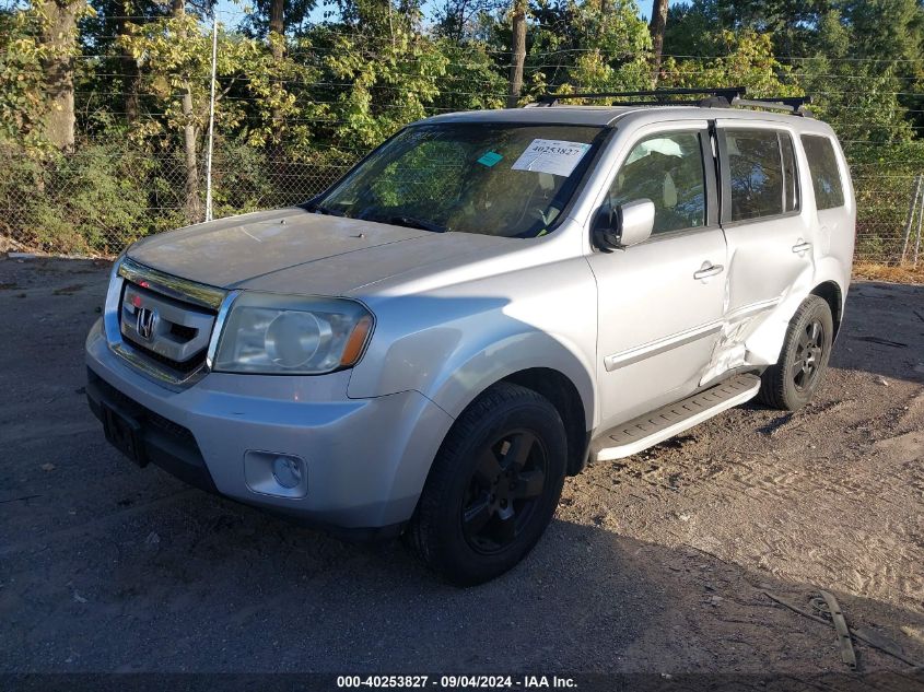 2011 Honda Pilot Exln VIN: 5FNYF4H73BB057873 Lot: 40253827