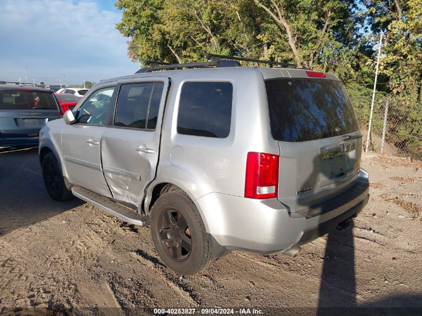 2011 Honda Pilot Exln VIN: 5FNYF4H73BB057873 Lot: 40253827