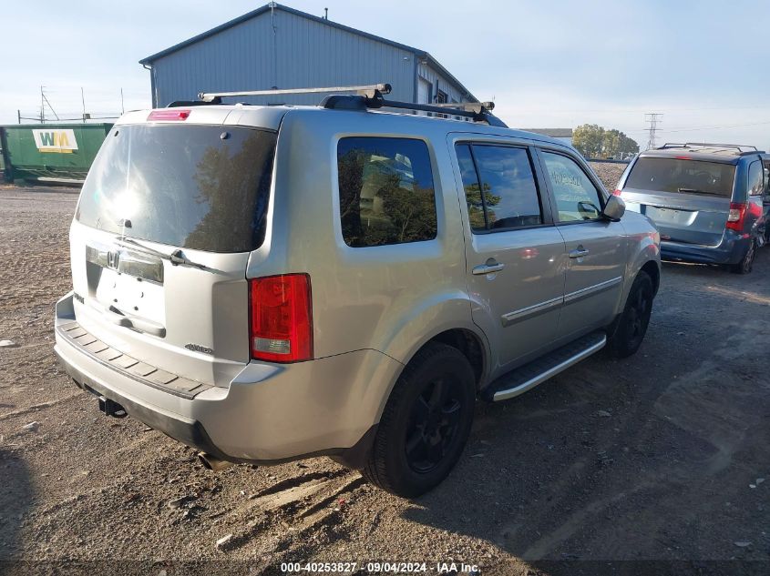 2011 Honda Pilot Exln VIN: 5FNYF4H73BB057873 Lot: 40253827