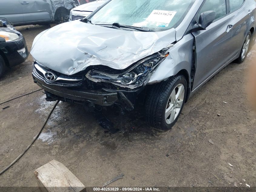 2013 Hyundai Elantra Gls VIN: KMHDH4AE8DU583195 Lot: 40253829