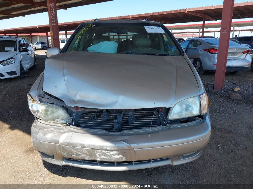 2002 Toyota Sienna Xle VIN: 4T3ZF13CX2U451422 Lot: 40253832