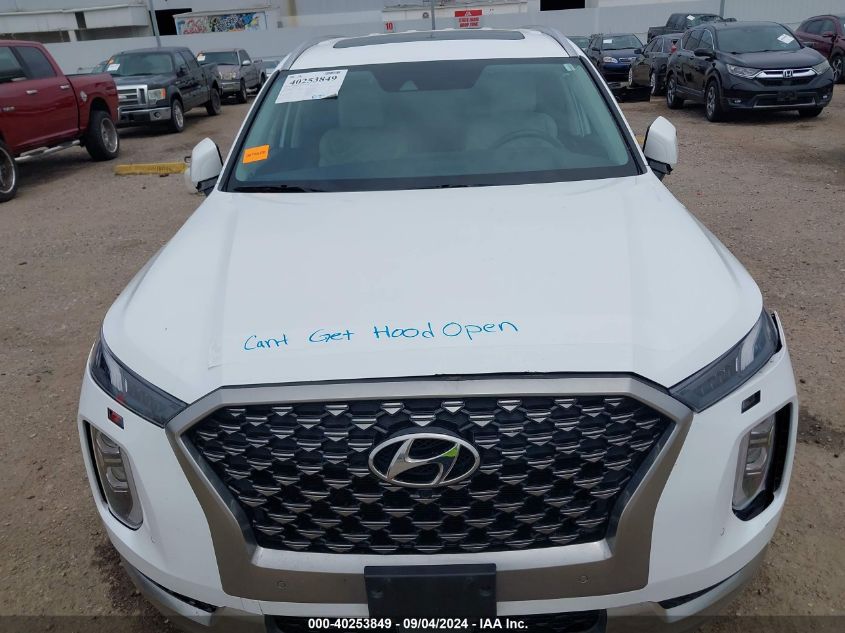 2022 Hyundai Palisade Calligraphy VIN: KM8R74HE2NU437665 Lot: 40253849