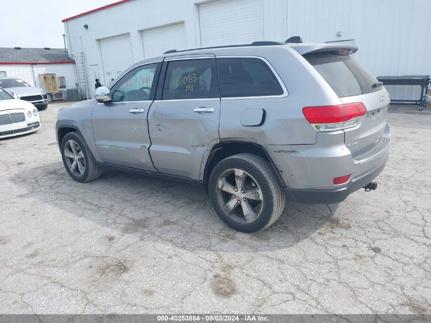 2015 Jeep Grand Cherokee Limited VIN: 1C4RJFBG7FC738578 Lot: 40253854